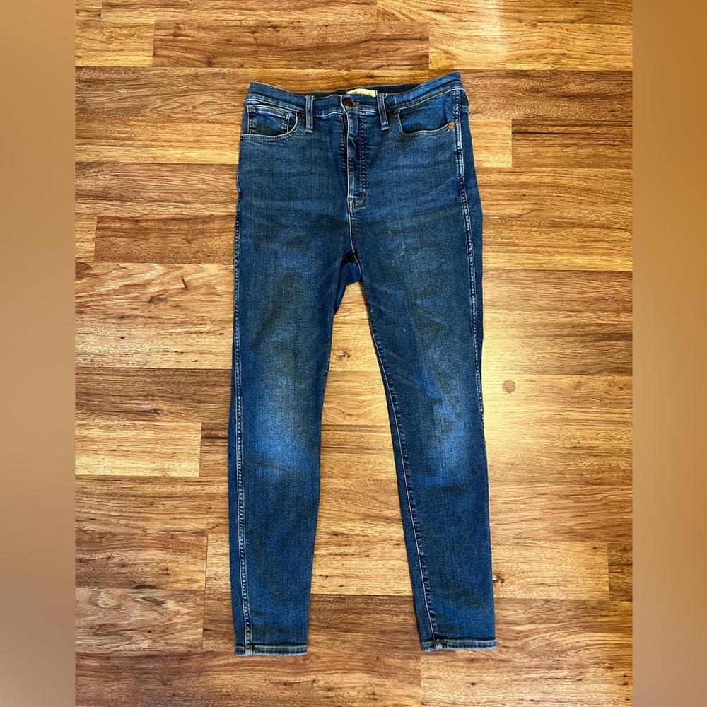Madewell 10” High Rise Skinny Jeans Size 30